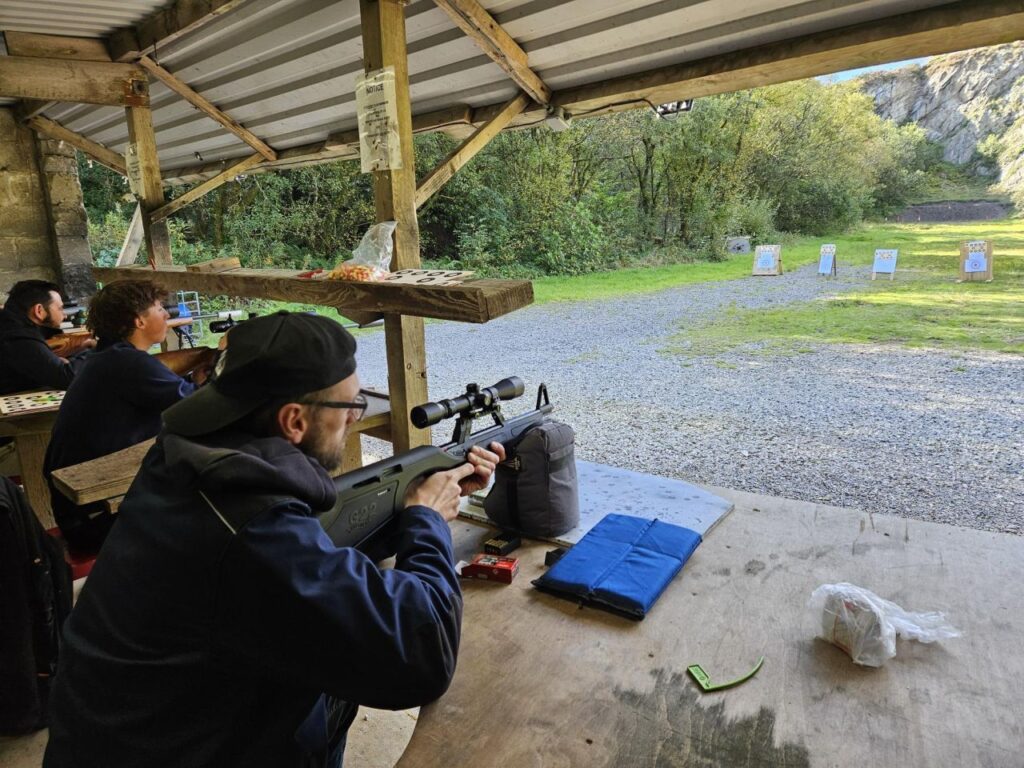 Team Sotek Takes Aim at Paracombe Shooting Range